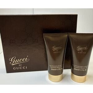 GUCCI by Gucci Perfumed Shower Gel And Body Lotion New Boxed Travel 1.7 FL OZ